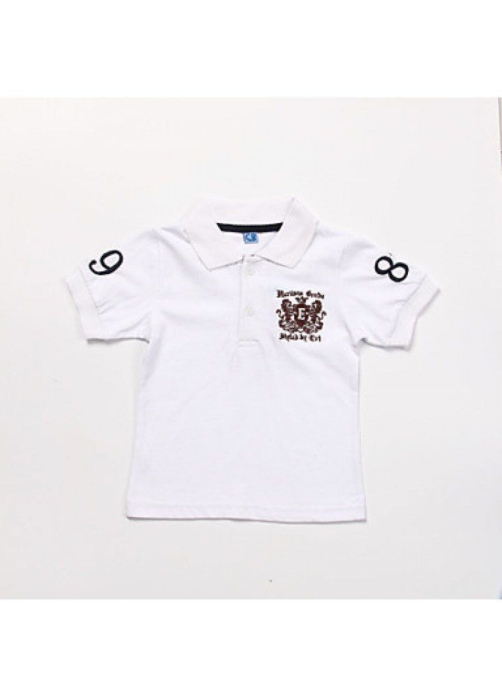 Boy Summer Short Sleeve Cute Cotton Tee 