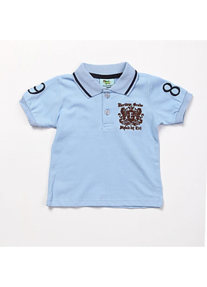 Boy Summer Short Sleeve Cute Cotton Tee 